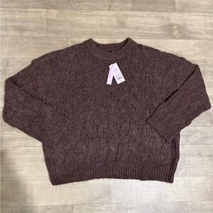 Wild Fable Women's Crewneck Heritage Pullover Sweater Size XL